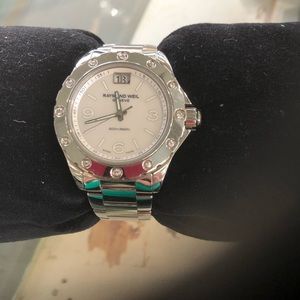 Raymond Weil Spirit Diamond Accented SS Watch